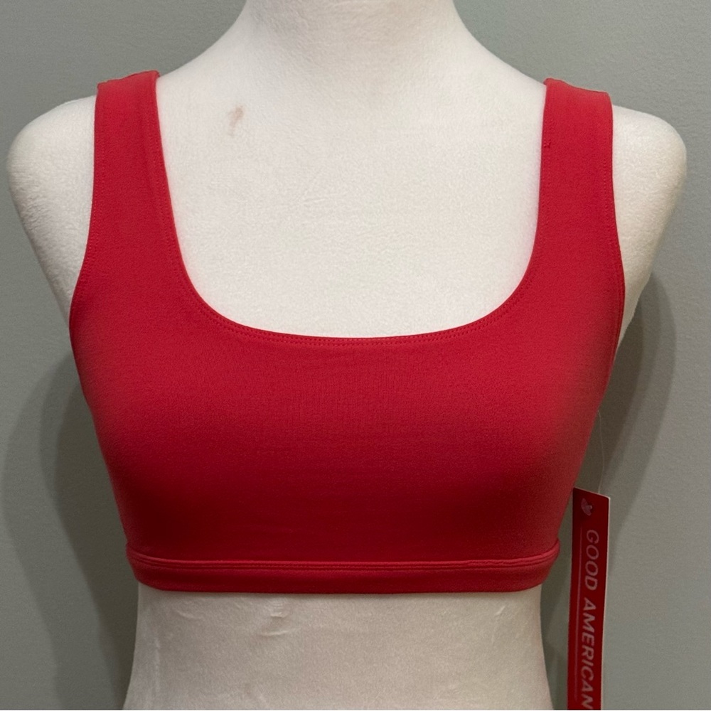 NWT Good American Performance Scoop Bra